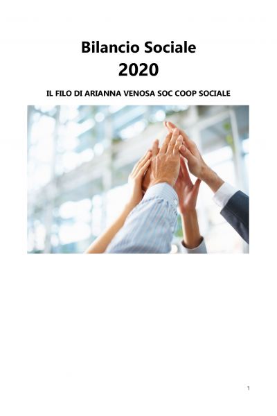 Bilancio Sociale 2020