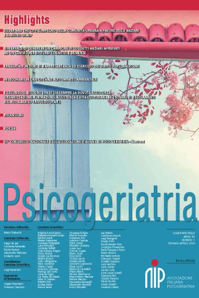 Psicogeriatria 01 2020